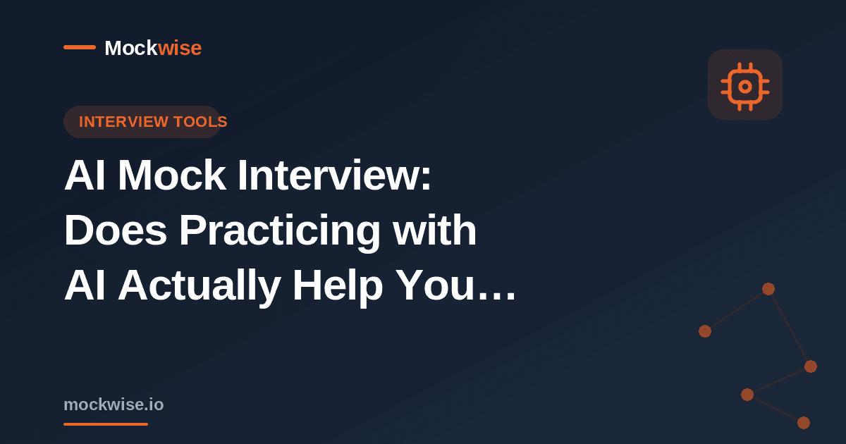 AI Mock Interview: Does Practicing with AI Actually Help You Get the Job?