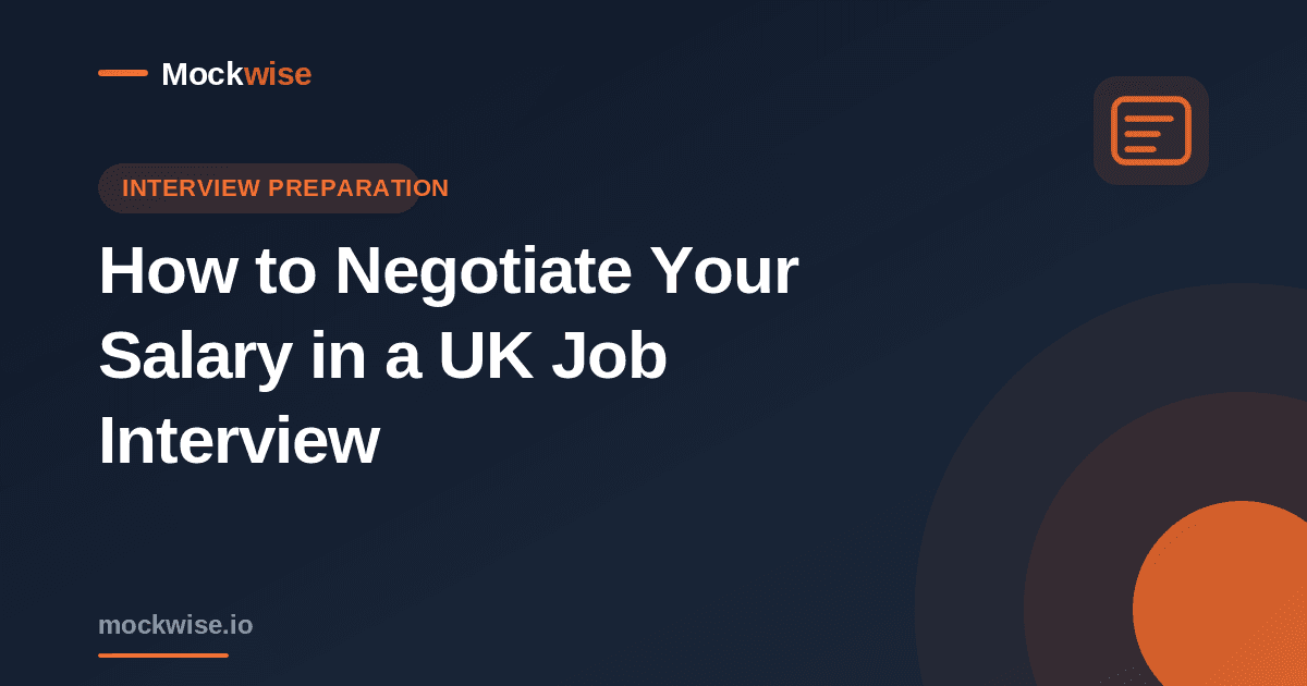 How to Negotiate Your Salary in a UK Job Interview