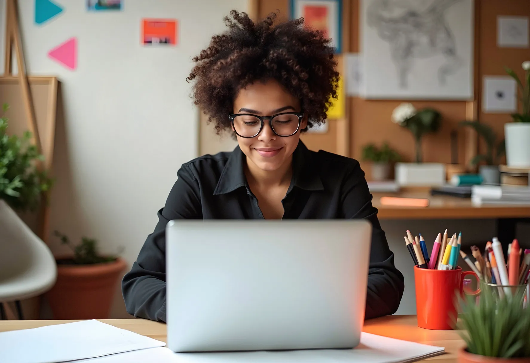 Mock interview session: candidate speaking with AI coach